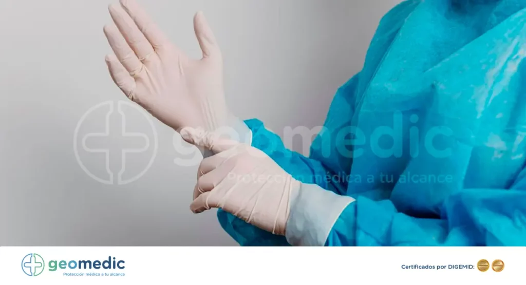 ¿Qué son los guantes de látex para examen y para qué sirven? - Geomedic